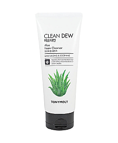 Tony Moly Clean Dew Aloe Foam Cleanser - Пена для умывания 180 мл
